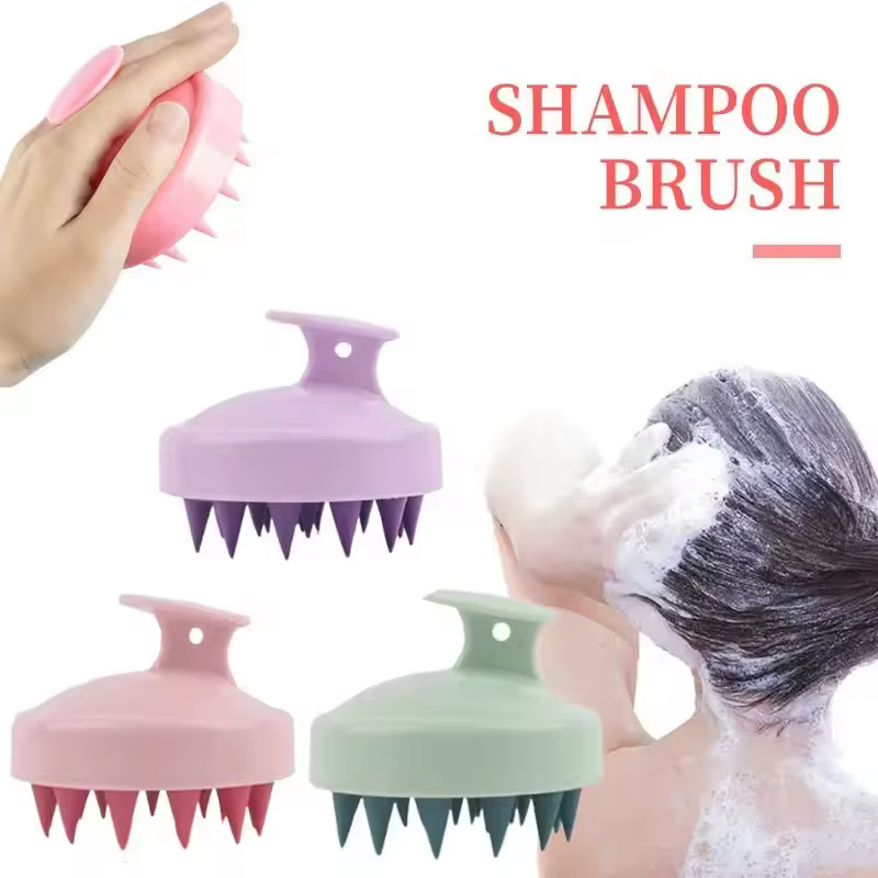 Brosse à shampooing en silicone