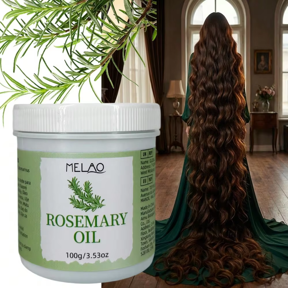 Huile de romarin pour cheveux