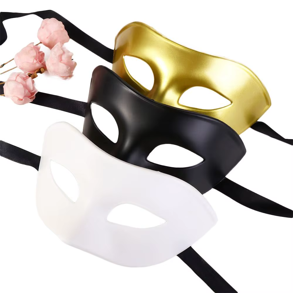Masque de danseuse, accessoires de Costume de carnaval pour femmes et hommes, fournitures de fête de bal, demi-masque, accessoires de Cosplay, masques d'halloween