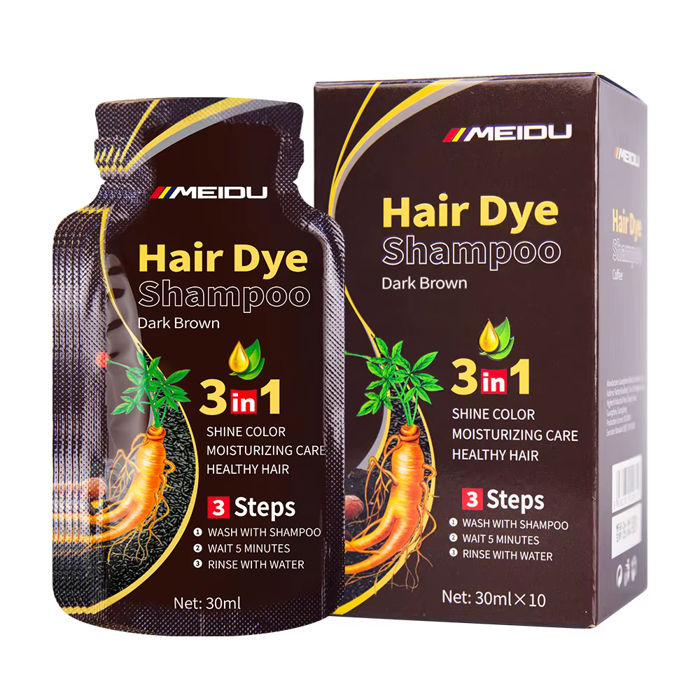 Shampoing 3 en 1 pour teinture capillaire