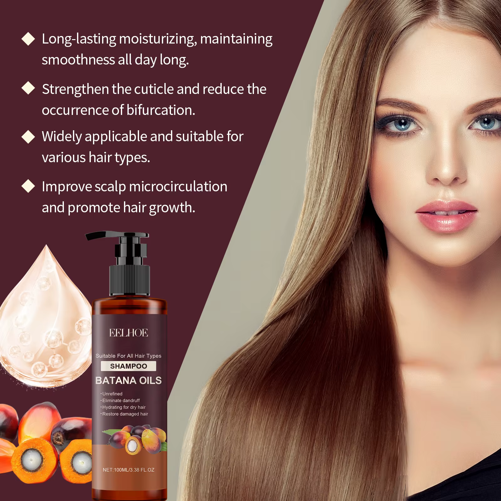 Batana – shampoing pour cheveux