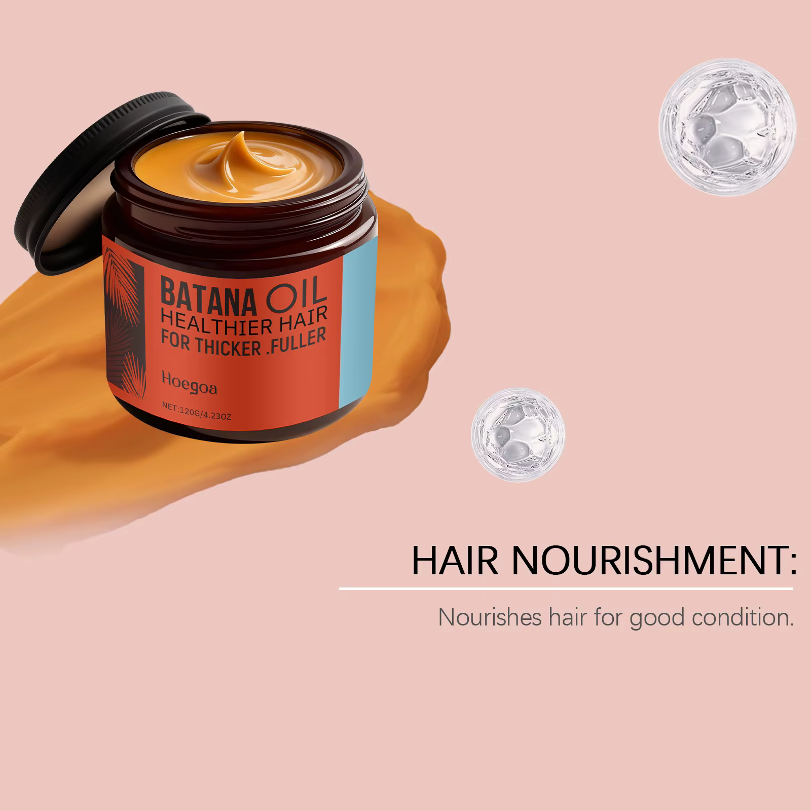 Huile réparatrice pour cheveux Batana