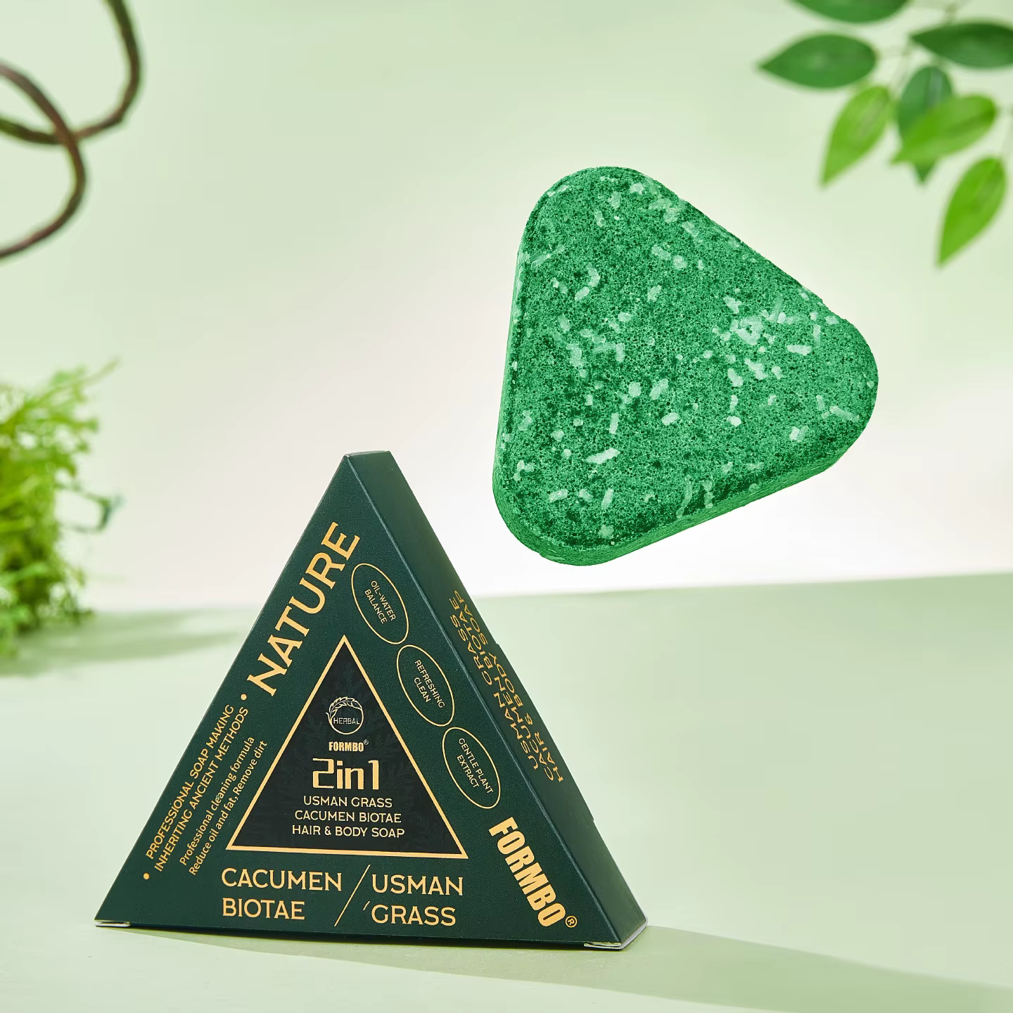 Savon Shampoing aux Feuilles de Platycarya