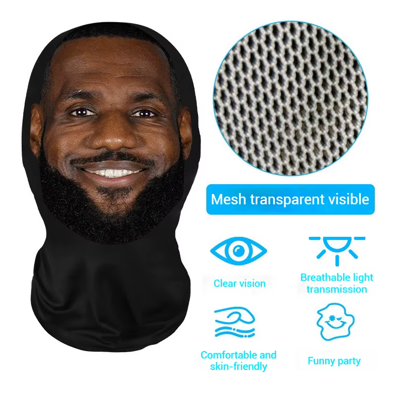 Masque 3D Michael Jackson, masques faciaux amusants, accessoires pour Halloween, déguisement cosplay, masques abstraits réalistes