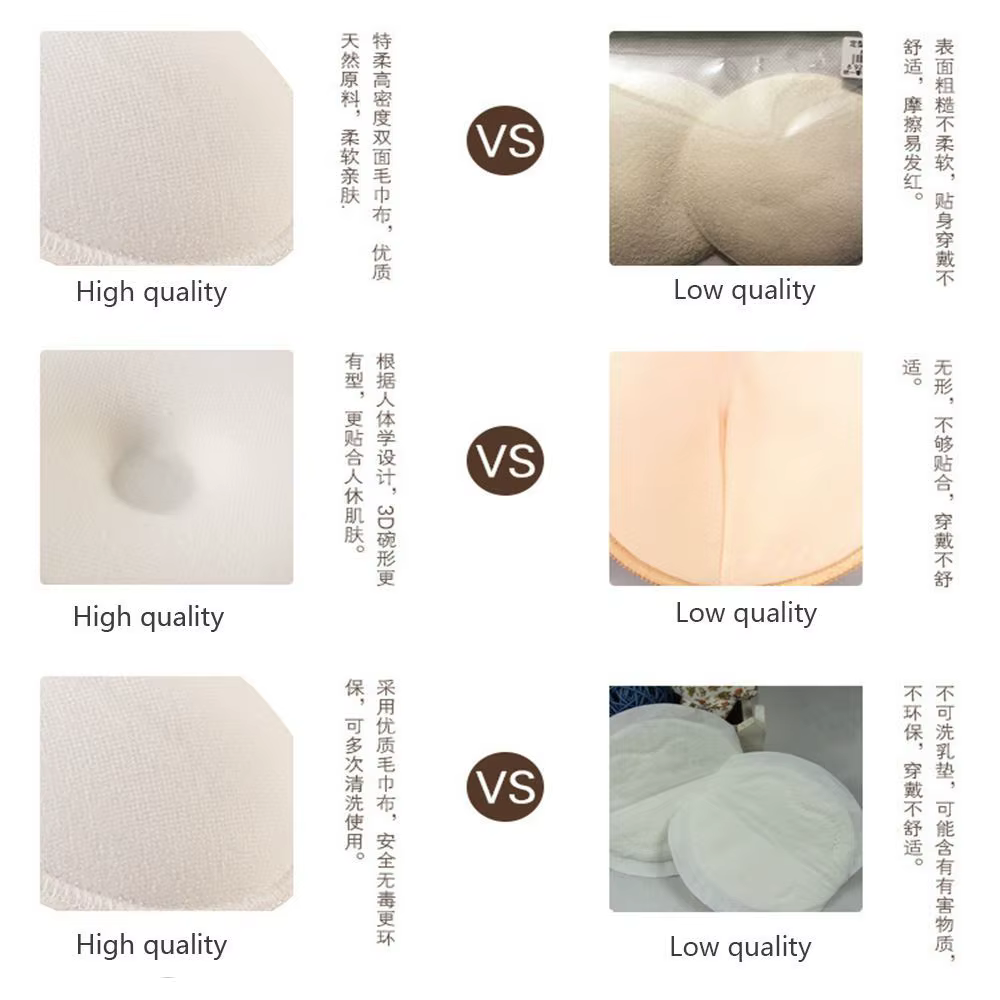 Coussinets d'allaitement Anti-débordement pour maman post-partum, 4 pièces, soutien-gorge d'allaitement de maternité