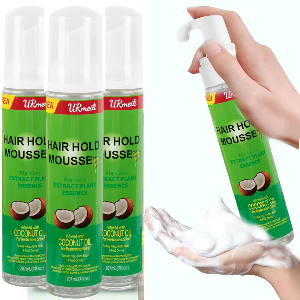 Mousse pour cheveux bouclés (207ml) pour perruques
