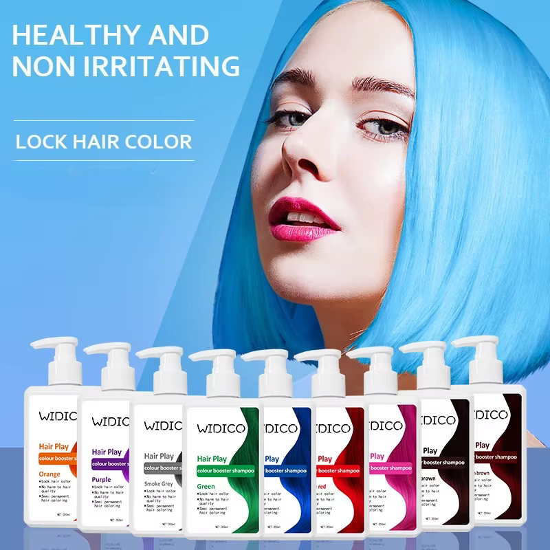 Shampoing semi-permanent à réglage de la couleur