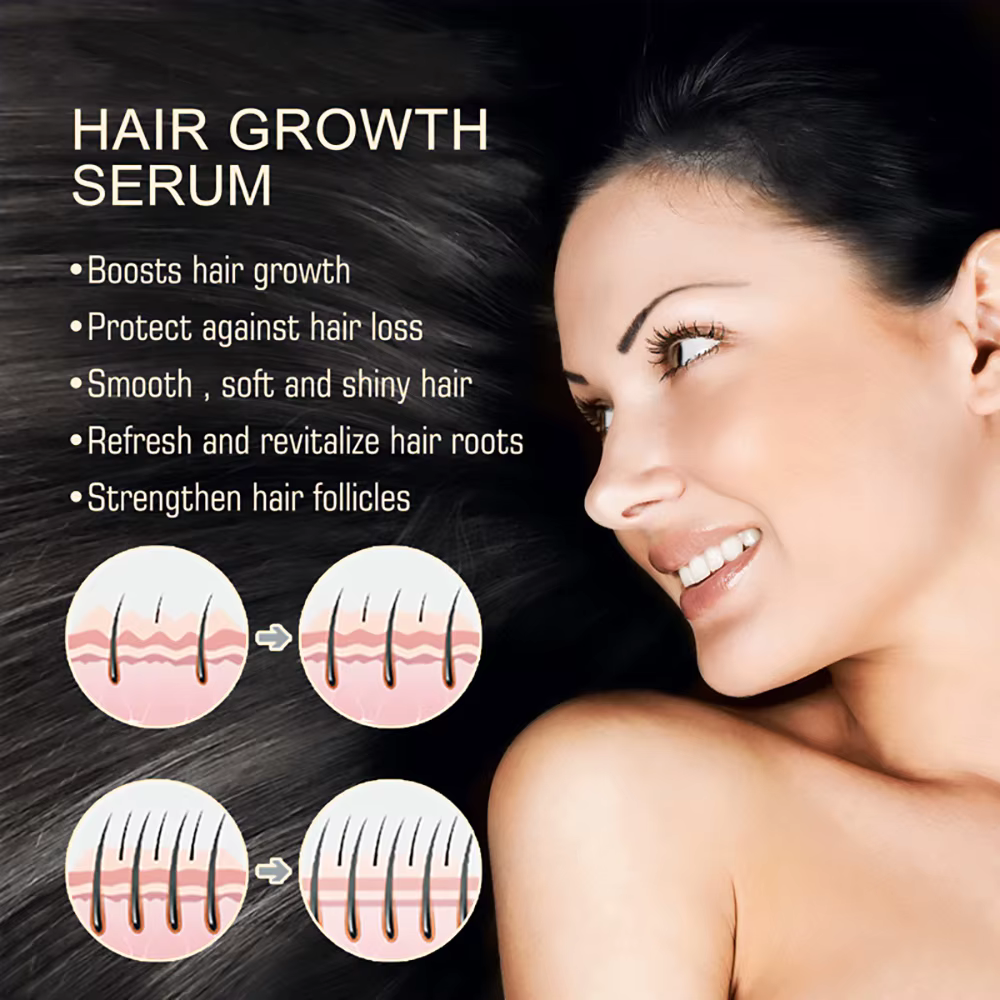 Biotin-Sérum de croissance des cheveux