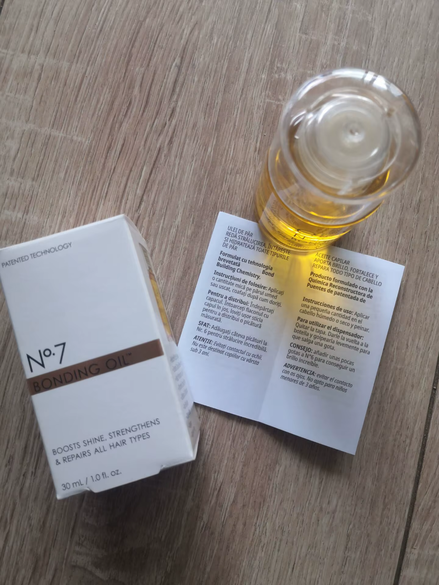 30 ml n° 7 huiles de liaison