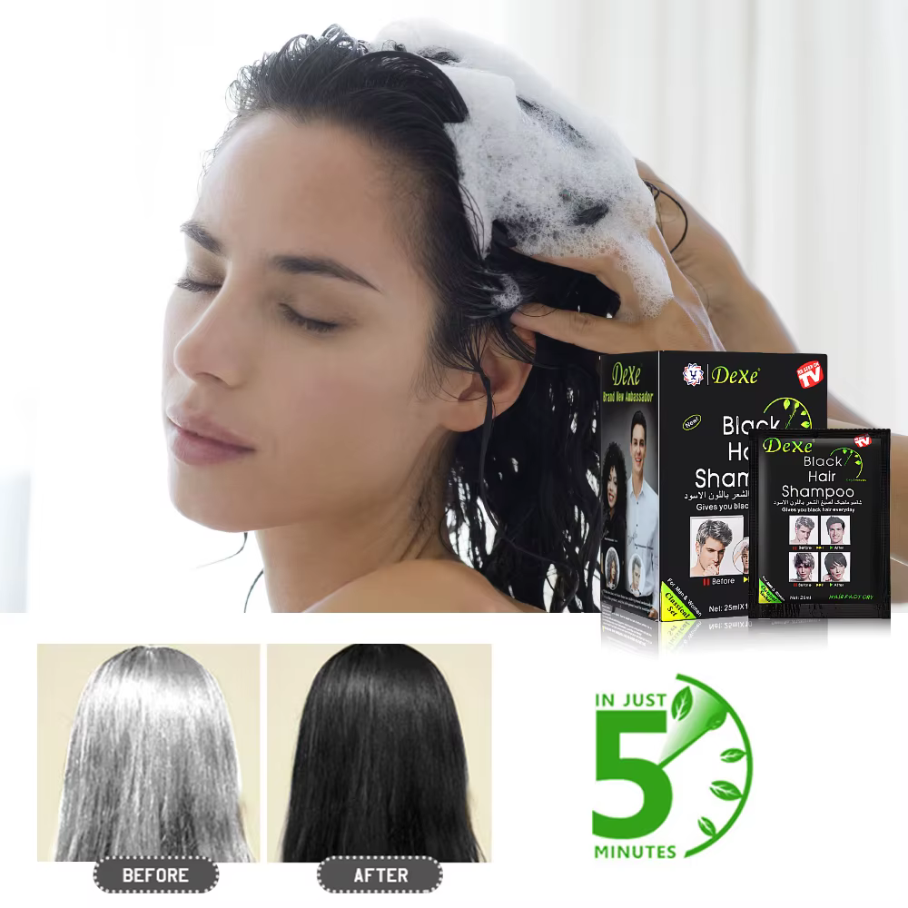 Shampooing pour Cheveux Noirs