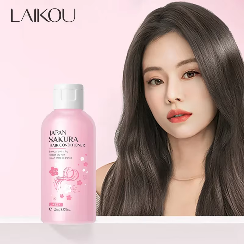 LAIKOU japon Sakura shampooing ou après-shampooing huile complexe soin des cheveux réparation