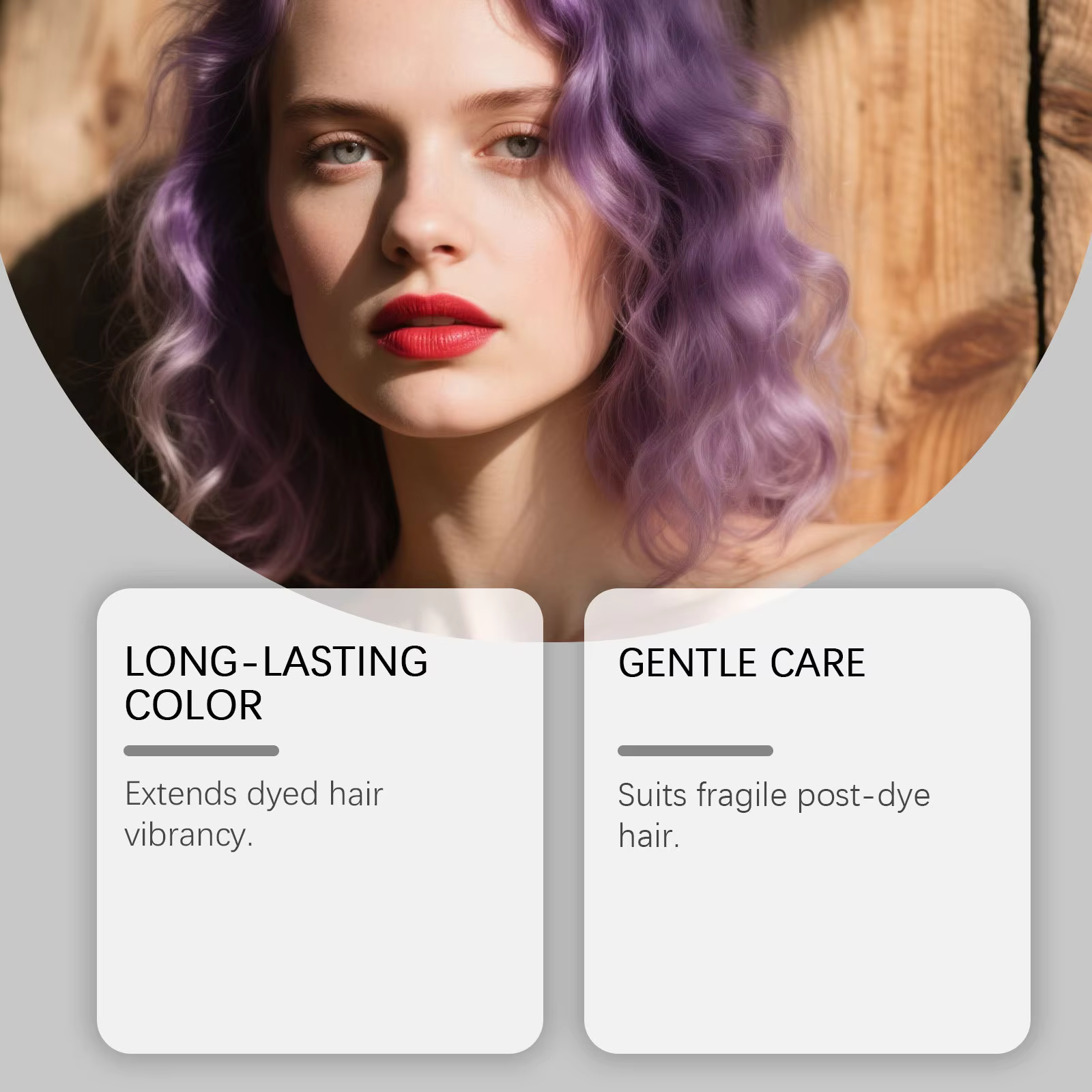 Shampoing colorant pour cheveux, améliore la Protection de la teinture des cheveux, estompe jaune après l'eau, fixation Non irritante