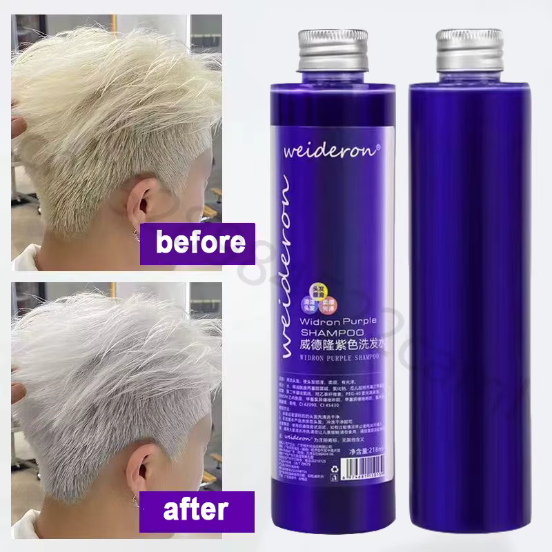 Shampoing Anti-brassé argenté pour garder les cheveux