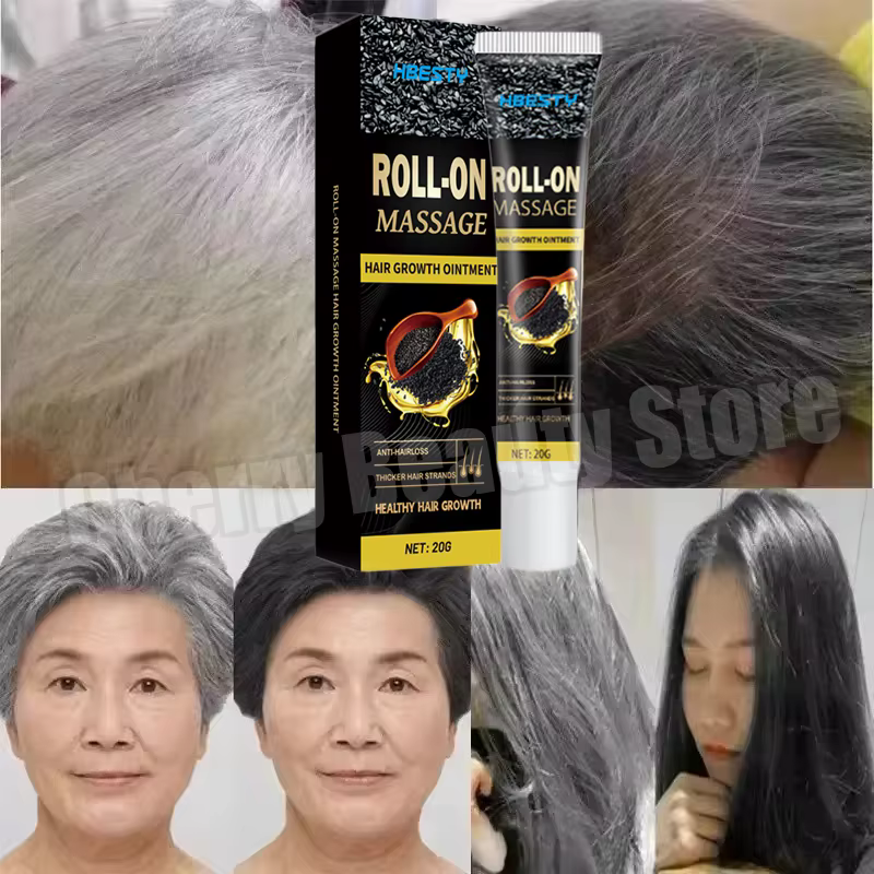 Sérum de traitement capillaire Anti-gris à base de plantes