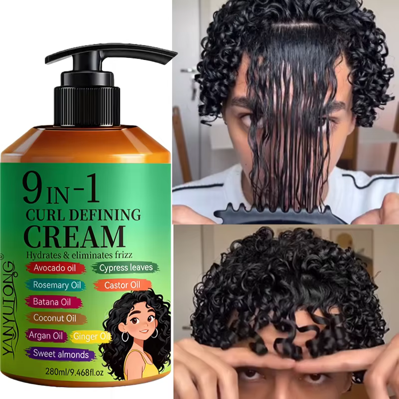 Crème coiffante pour cheveux bouclés 280 ml