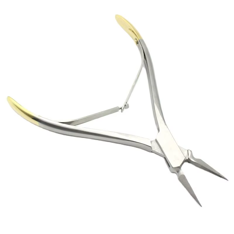 Pince à épiler à racines résiduelles dentaires, pince à dents, Fragment, Extraction des dents mini-invasive, outil de dentiste