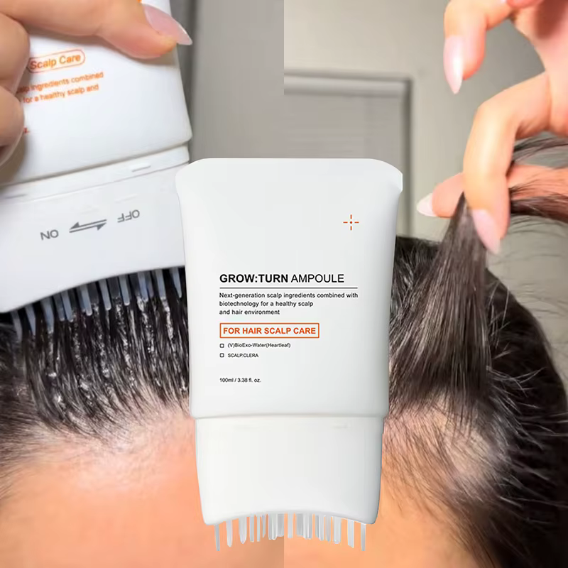 Sérum capillaire avec brosse intégrée