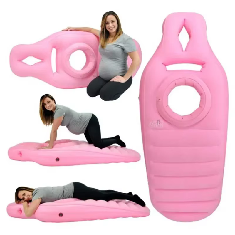 Oreiller gonflable de grossesse, tapis de Yoga pour femmes enceintes, matelas gonflable, matelas de grossesse, maternité, lit corporel, tapis de couchage