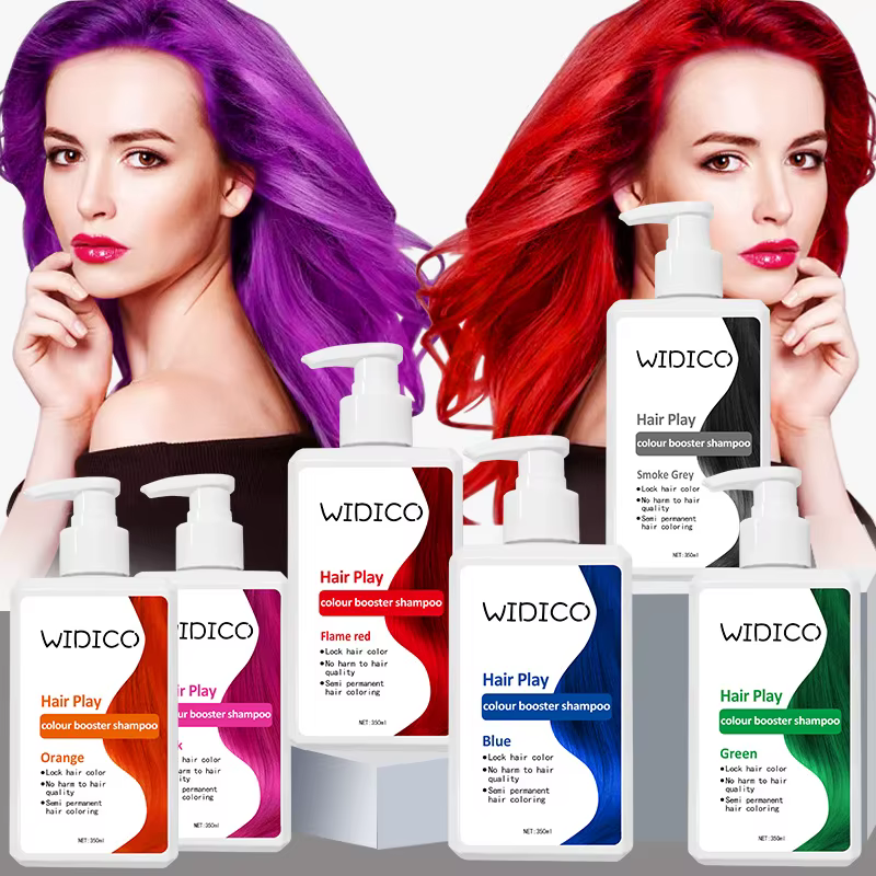 Shampoing semi-permanent à réglage de la couleur