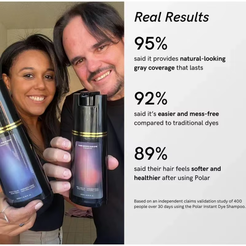 Shampoing moelleux pour teinture capillaire 3 en 1
