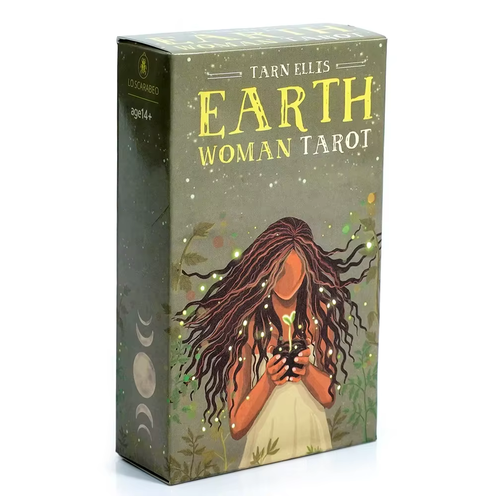 Terre femme Tarot Deck 78 pièces cartes Tarot nourrir votre intuition et célébrer la sagesse de la mère Nature