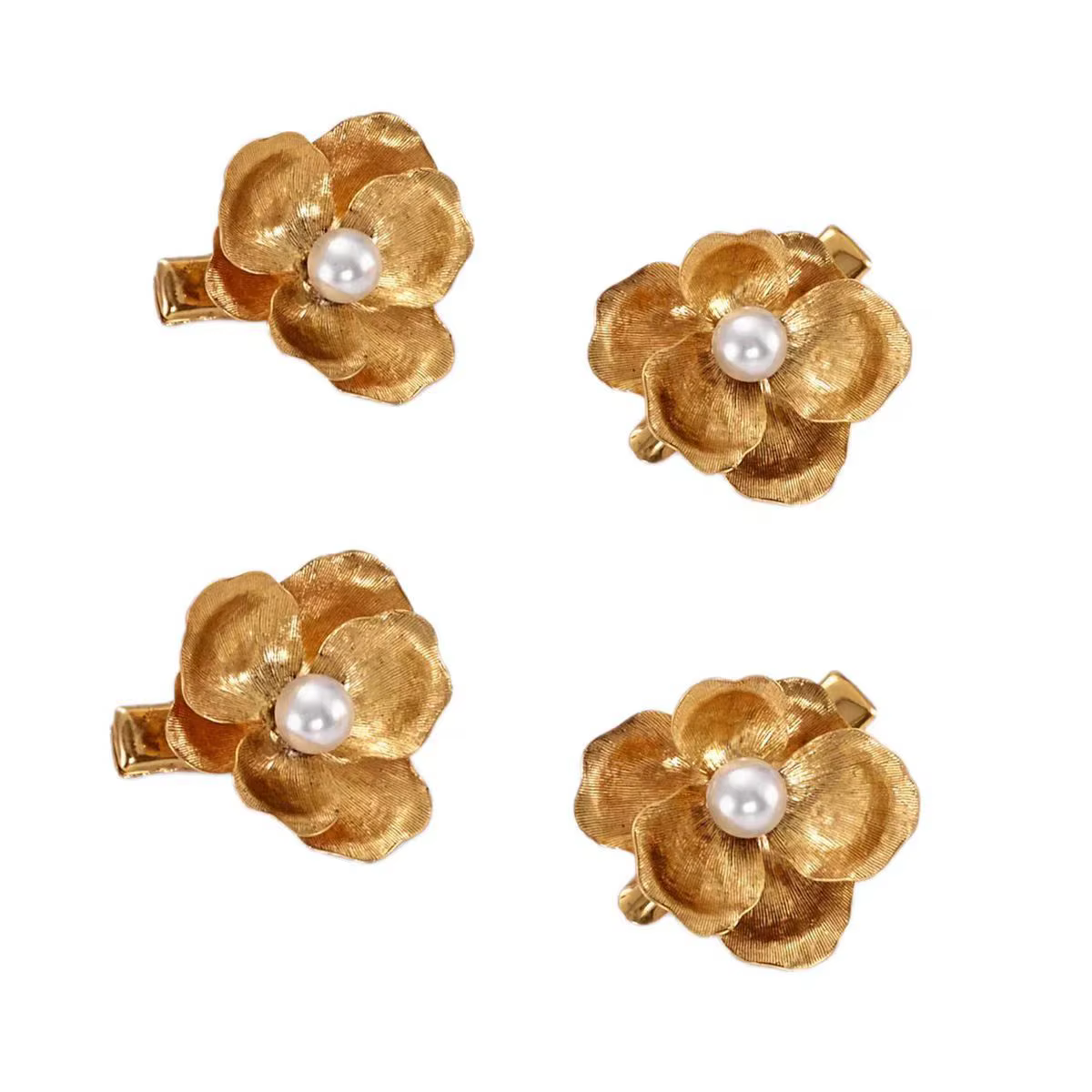 Peigne à cheveux de luxe en perles de Style français