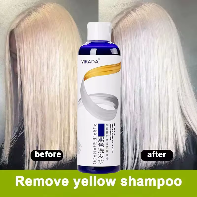 Shampoing de teinture capillaire fixateur de couleur pour couvrir les cheveux gris