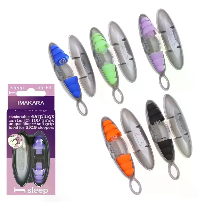 Bouchons d'oreilles anti-bruit pour le sommeil, le travail, les études, anti-ronflement, protection du sommeil, insonorisant, bouchons d'oreilles portables