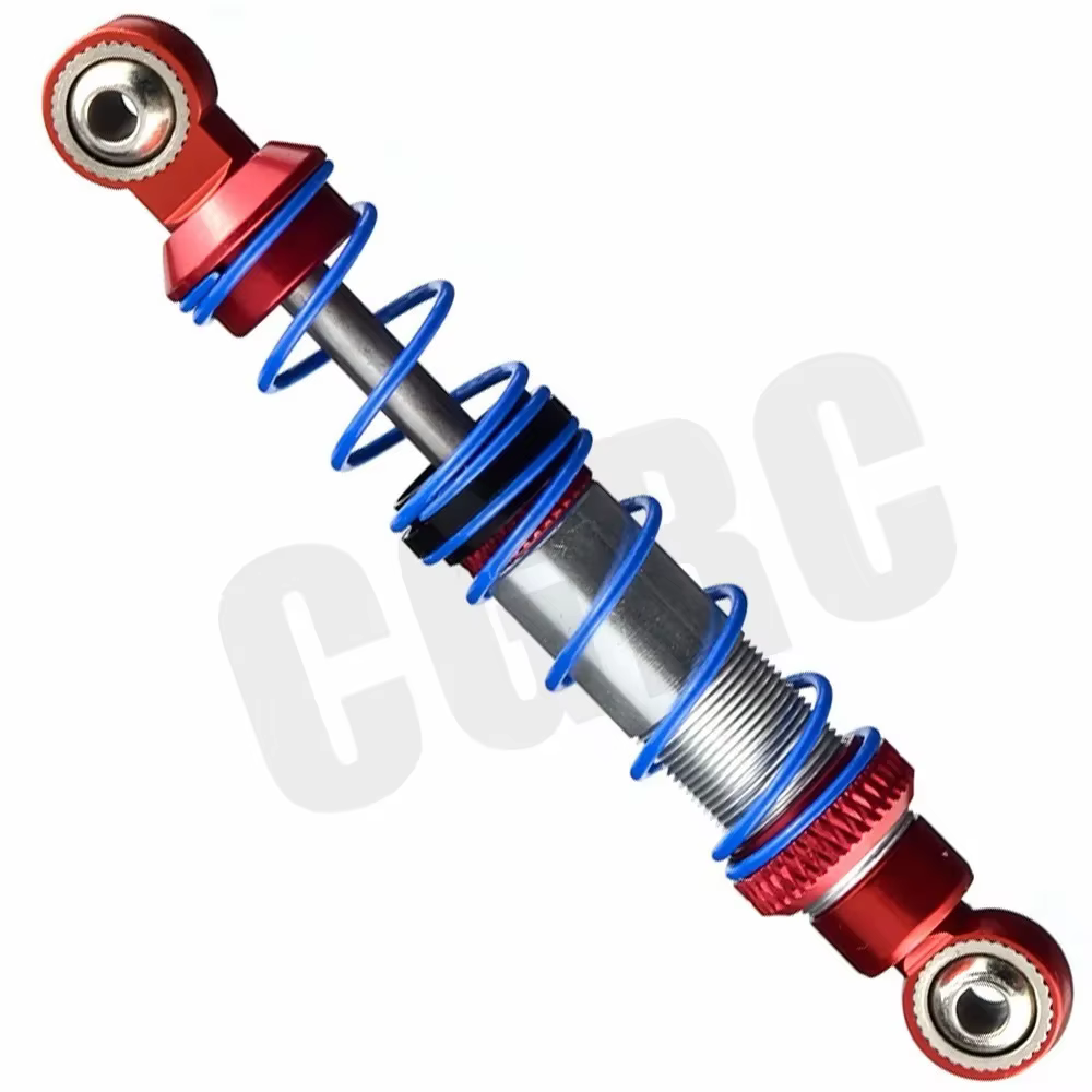 Amortisseur en métal réglable à l'huile, 80mm 90mm 100mm 110mm 120mm, pour pièces de voiture 1/10 RC, camion chenille axiale SCX10 TRX4 D90