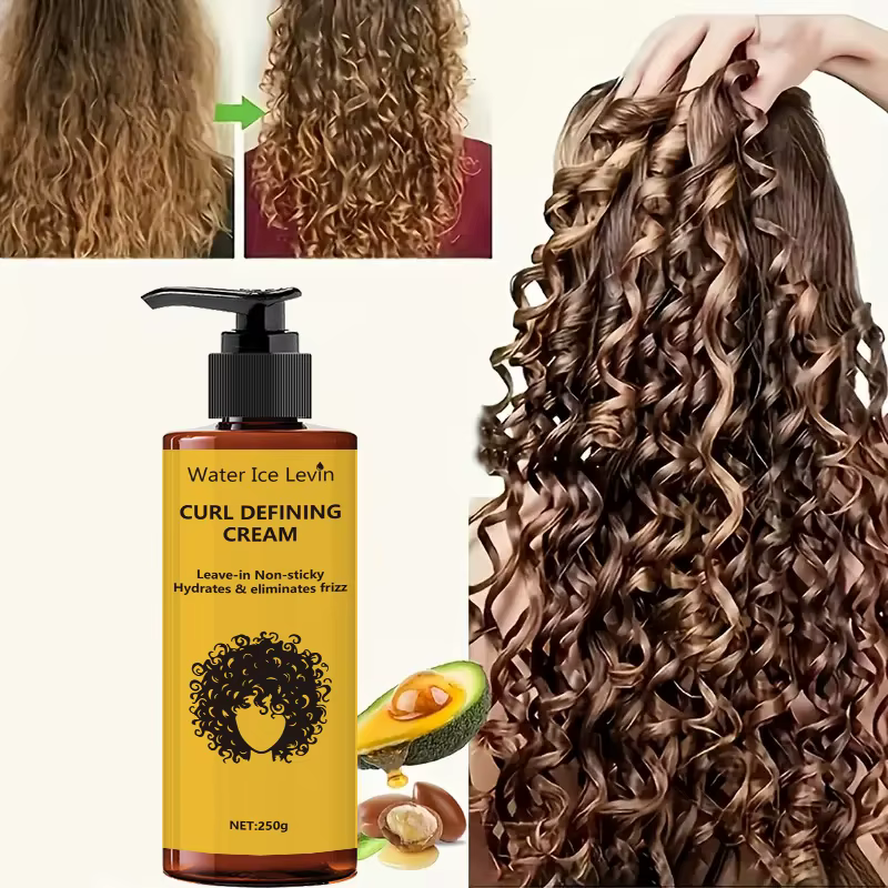 Crème Fixatrice Boucles Naturelles : Hydratation 24h + Effet Brillant | Sans Résidu Gras