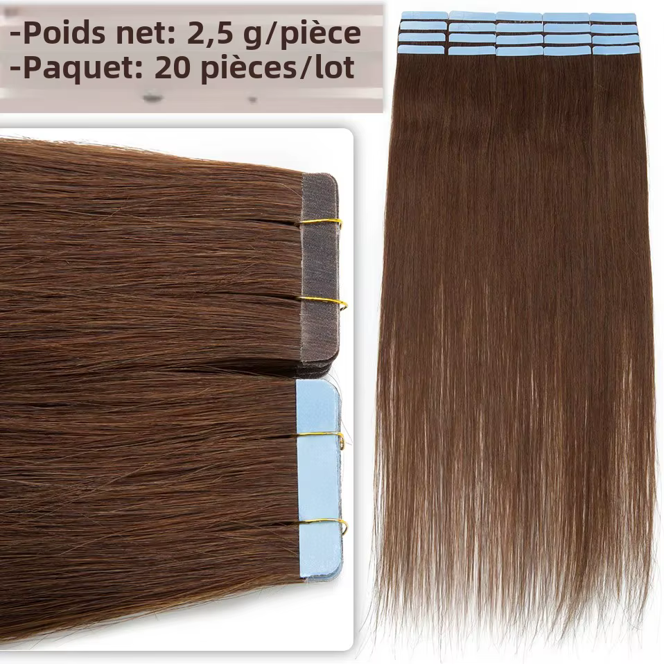 S-noilite 20 pièces bande dans les Extensions de cheveux