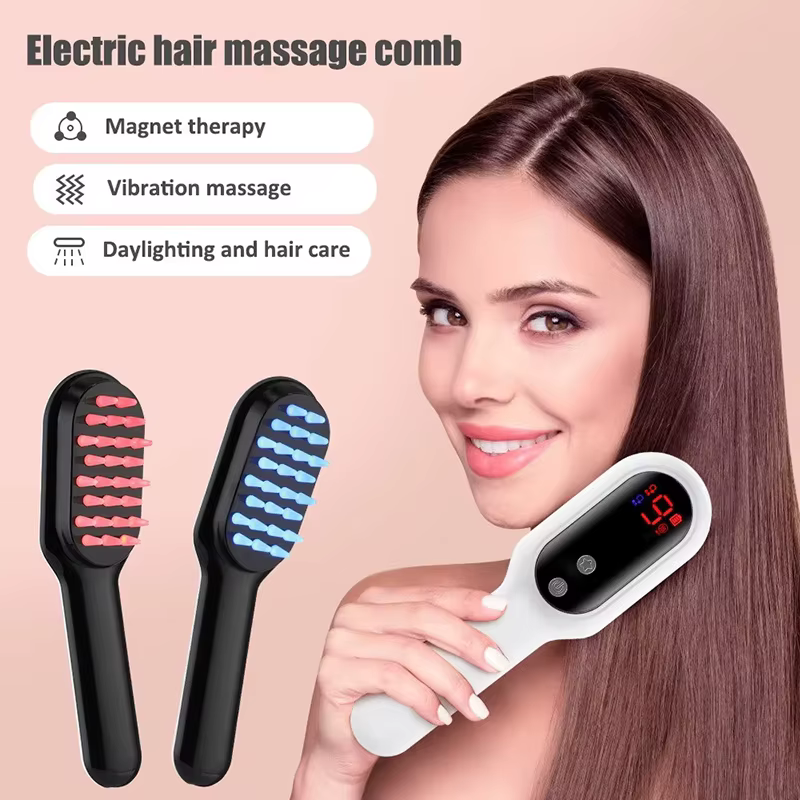 Peigne électrique pour la croissance des cheveux au Laser