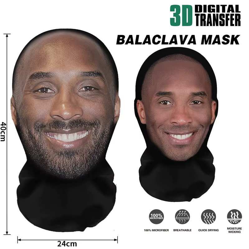 Accessoires de cosplay MJ Michael Jackson, masques faciaux de célébrités imprimés en 3D, masques en maille élastique, couvre-chefs de jeu de rôle d'Halloween, cagoules