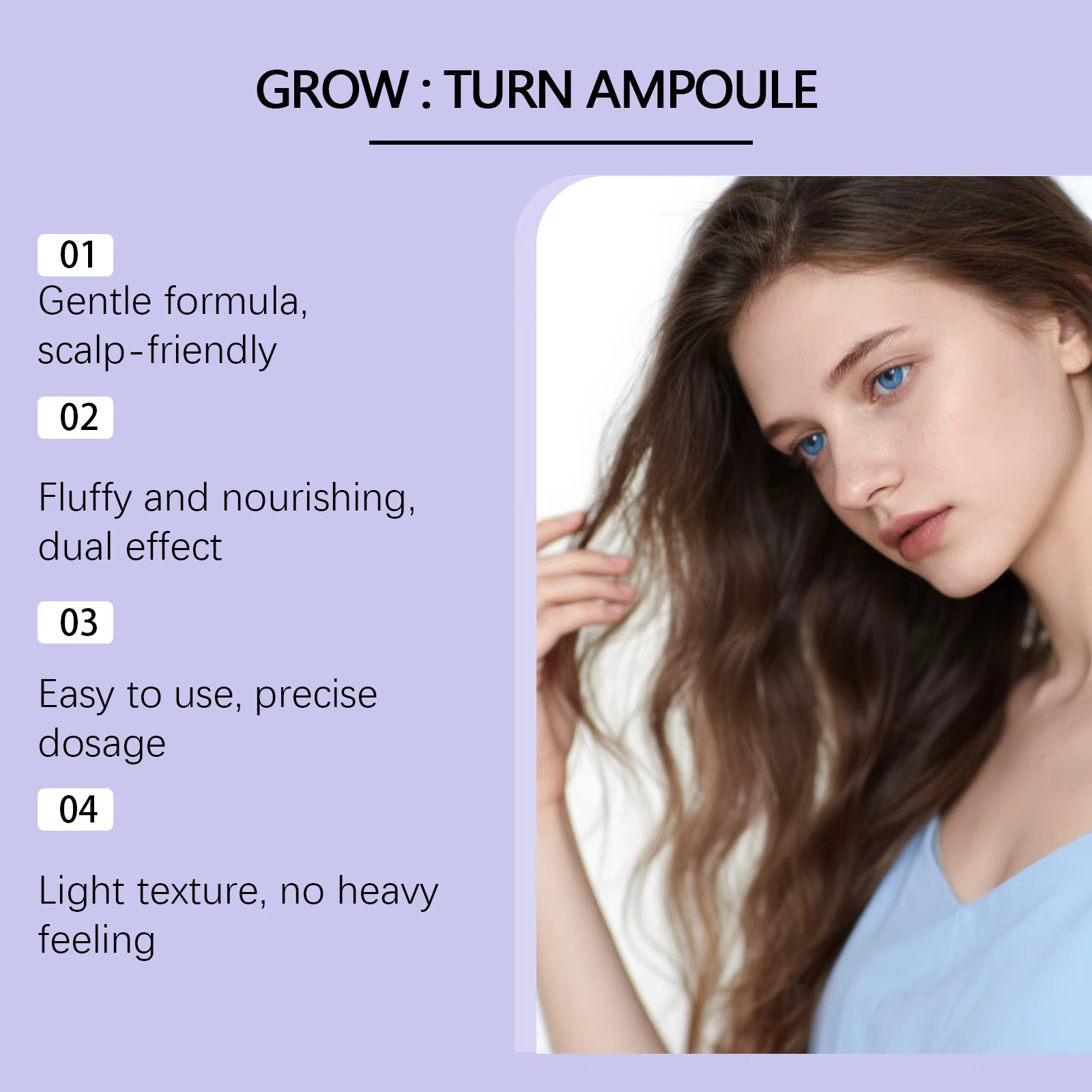 Sérum volumisant pour cheveux