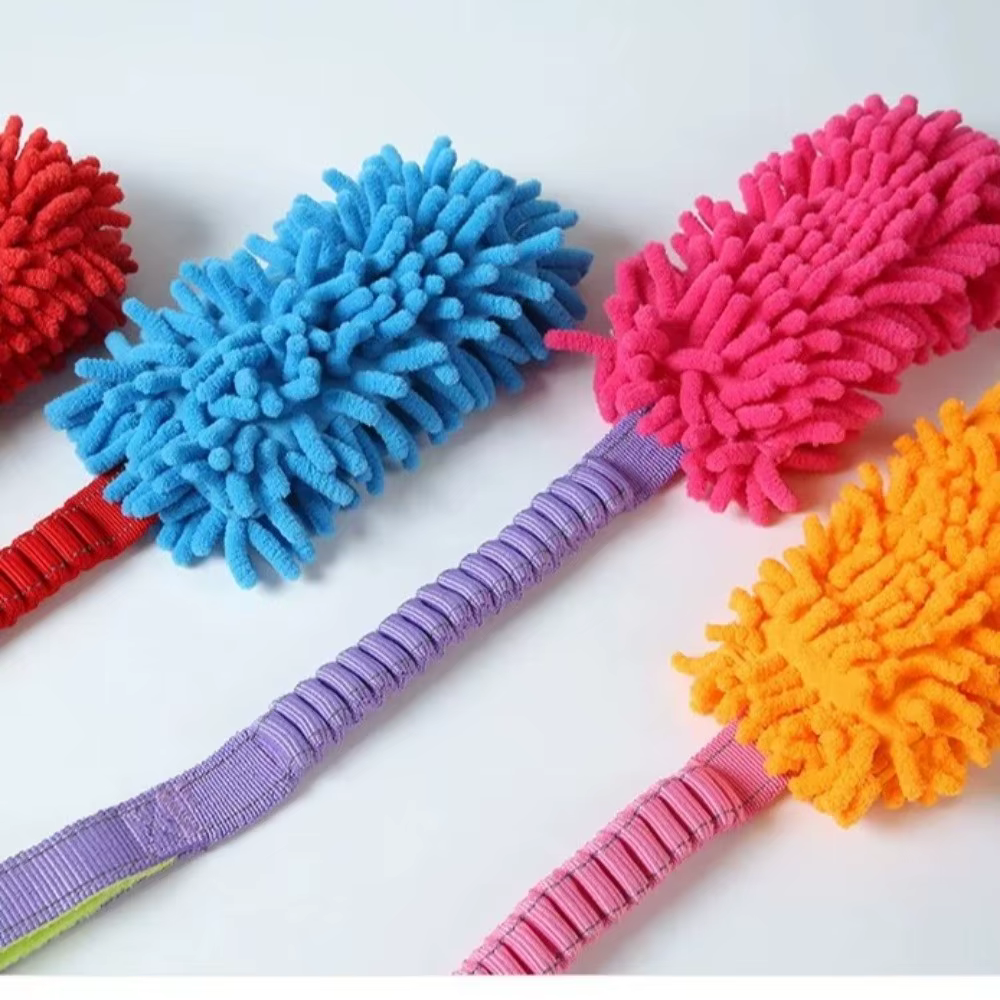 Balle à mâcher pour chien, corde colorée durable pour la mastication, jouet interactif pour animaux de compagnie, pour le nettoyage des dents et le jeu d'agressivité
