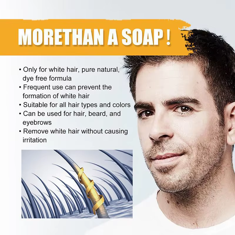 Regina-Shampoing pour cheveux noirs pour hommes