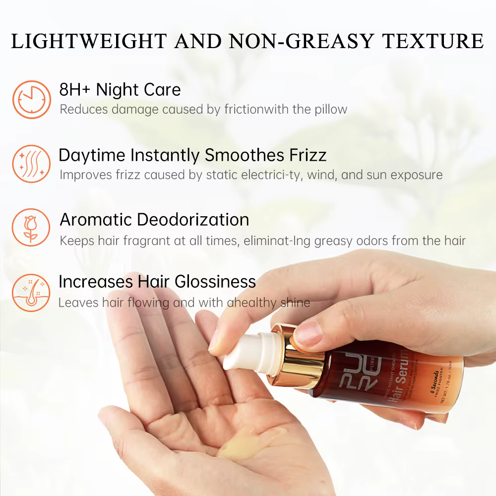 Sérum magique pour lissage instantané des cheveux