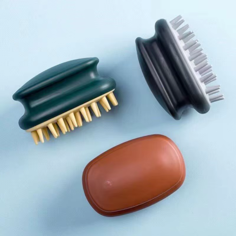 Brosse de lavage des cheveux en silicone pour adulte
