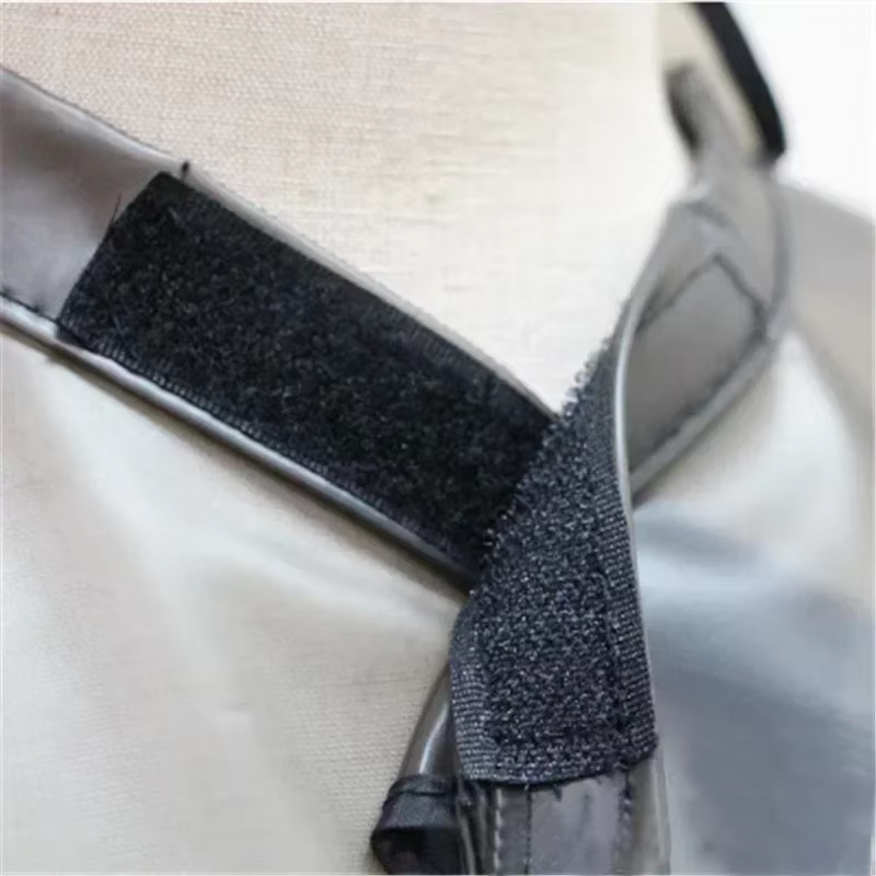 Collier de coupe de cheveux Cape de coloration imperméable tissu de barbier coiffure robe de teinture