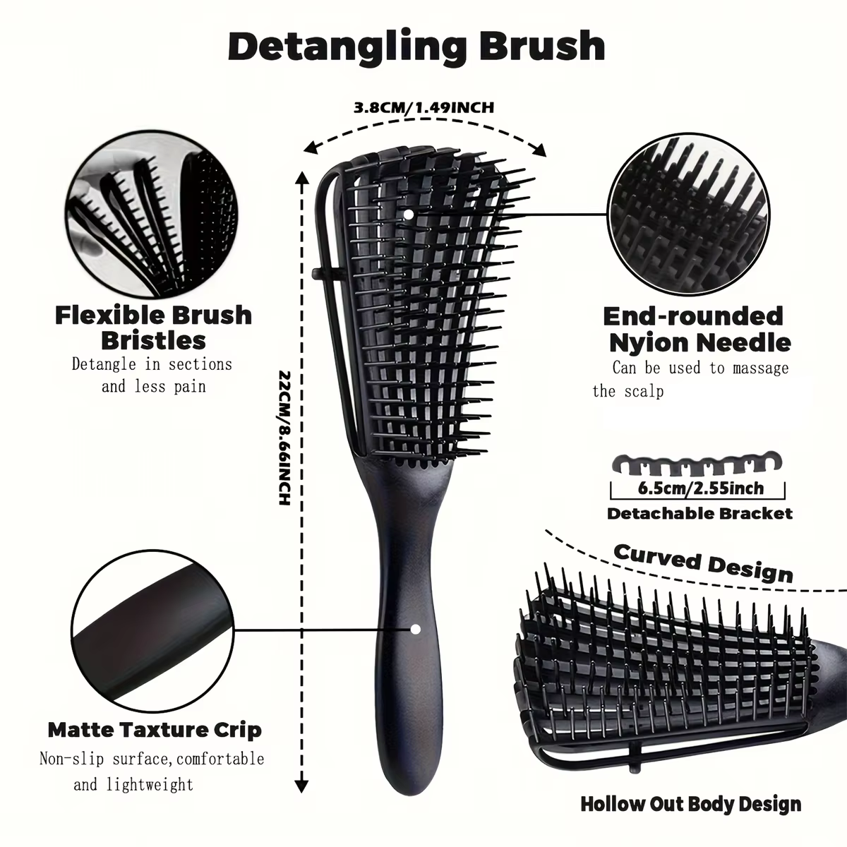 Brosse démêlante pour femmes