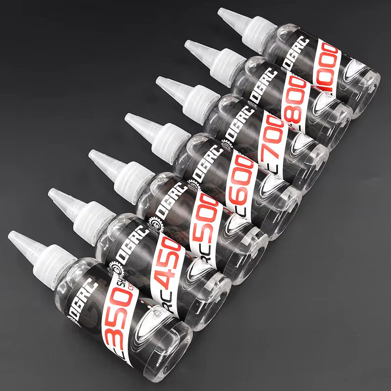 OGRC 60ML huile d'amortisseur 350/450/500/600/700/800/1000CST pour modèle de voiture RC voiture sur chenilles Buggy Monster Truck camion de courte durée