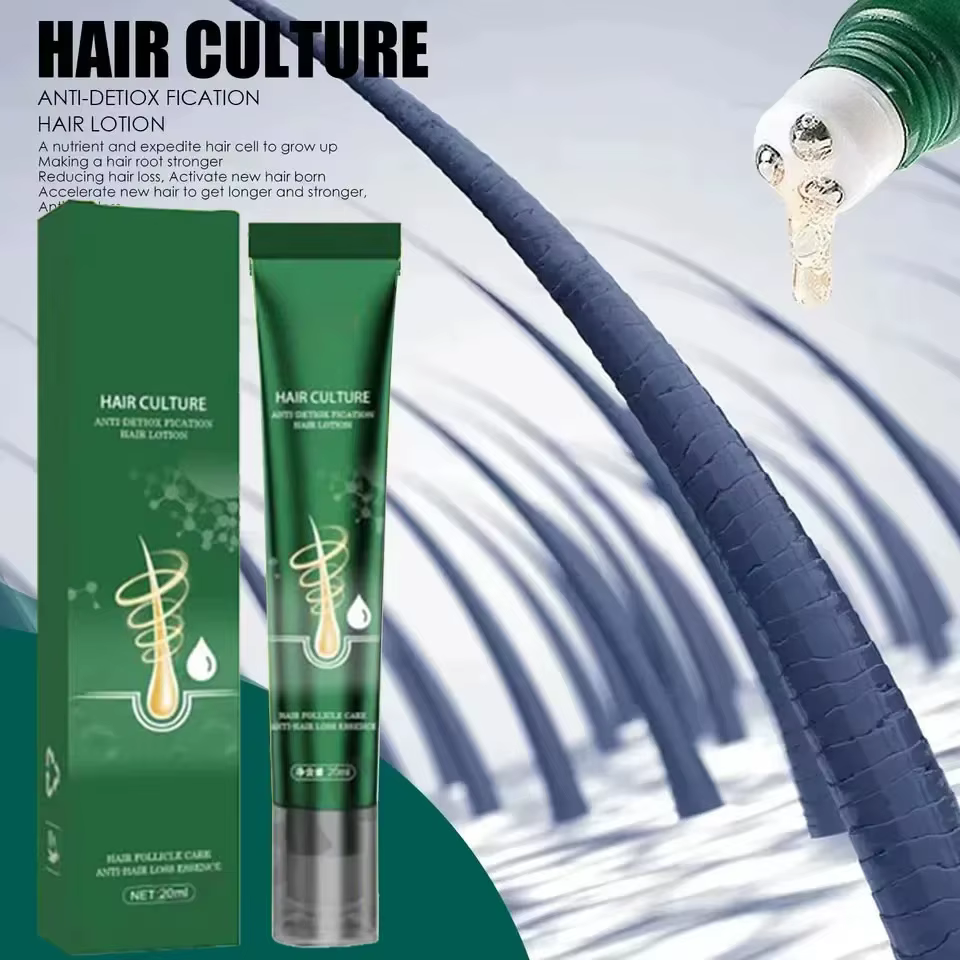 Huile pour la croissance rapide des cheveux