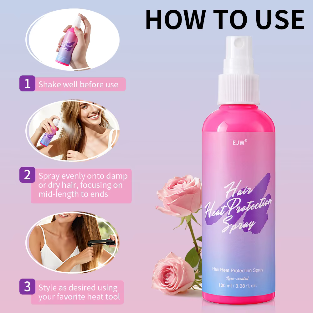 Spray de protection thermique EJW pour cheveux