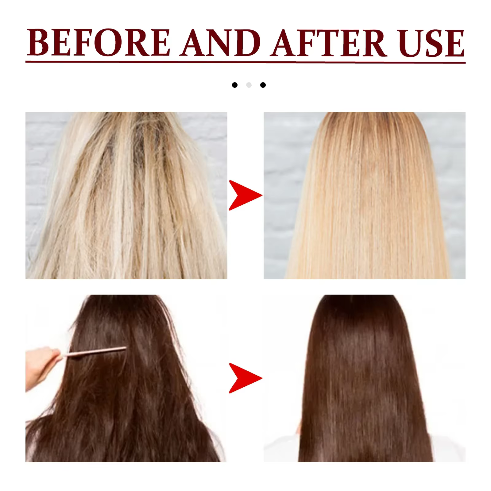 EELHOE – revitalisant pour cheveux lisses