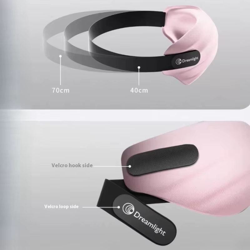 Nouveau masque oculaire Dreamlight 4S Pro pour le sommeil, aide au sommeil stéréoscopique 3D pour hommes, femmes, adultes, réglable, portable, masque oculaire occultant complet