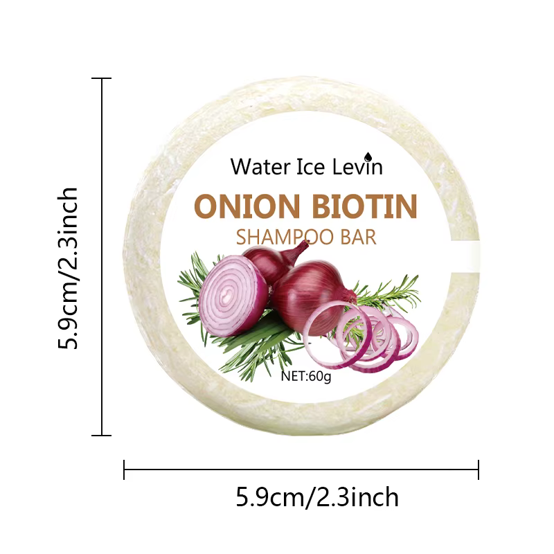Barre de lavage capillaire à l'oignon et à la biotine - 60g