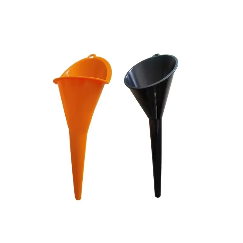 Entonnoir à tige longue pour voiture, outils de remplissage d'huile et de carburant, entonnoir d'huile en plastique anti-éclaboussures, outils de ravitaillement de moto, accessoires automobiles