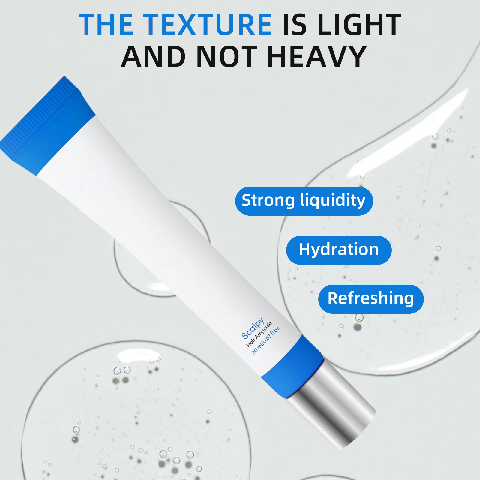 Sérum fortifiant pour les racines des cheveux - Avec kératine hydrolysée et niacinamide