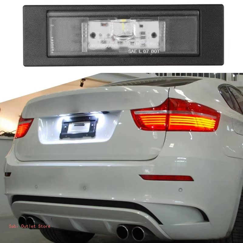 Lampe plaque d'immatriculation LED pour E85 E86 E89 E81 E87 F20 63267193294 6326-7193-294