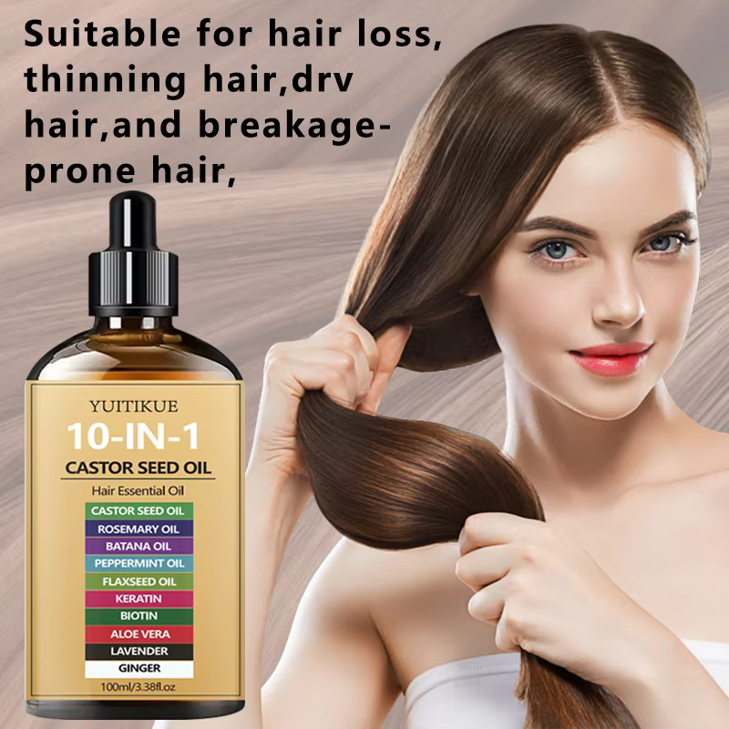 Huile Essentielle pour Cheveux Castor 10-en-1 100ml